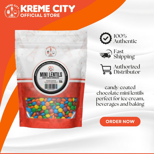 Kreme City Mini Lentils Candy-Coated Chocolate 250g