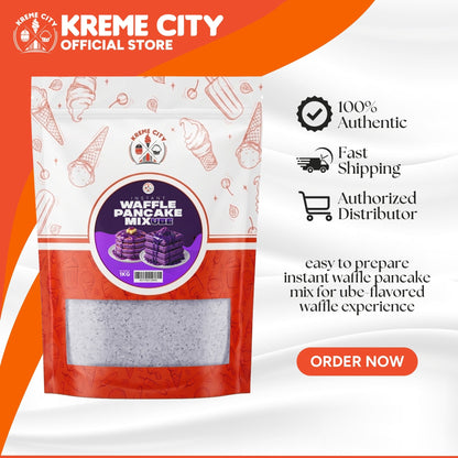 Kreme City Instant Waffle Pancake Mix Ube 1kg