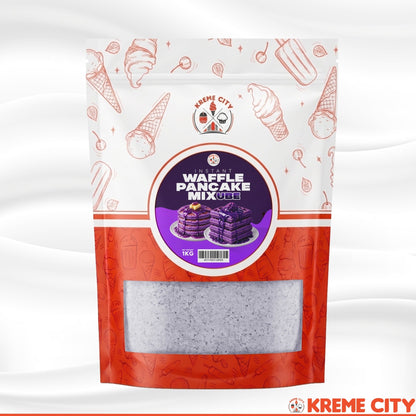 Kreme City Instant Waffle Pancake Mix Ube 1kg