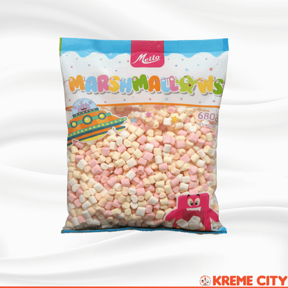 Mello Marshmallows Assorted Mini 680g