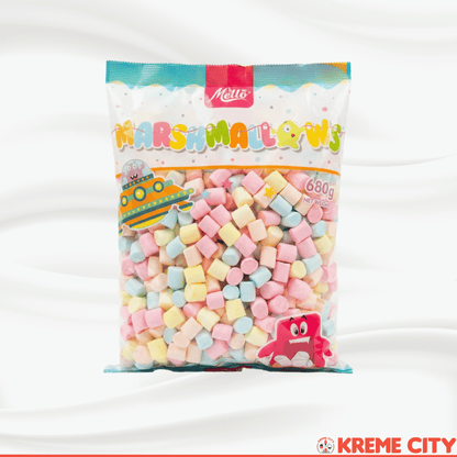 Mello Marshmallows Assorted Regular 680g