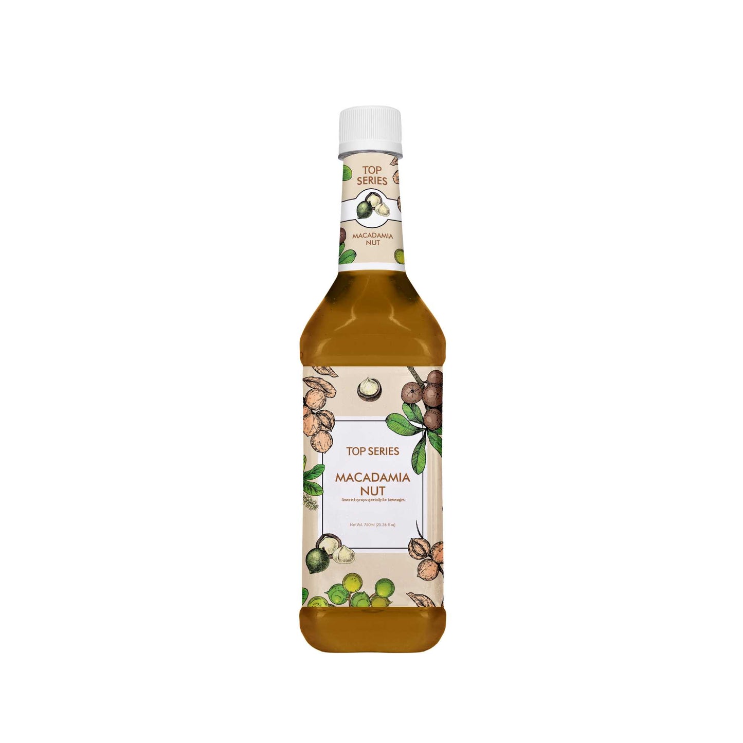 TOP Creamery Top Series Macadamia Nut Syrup 750ml