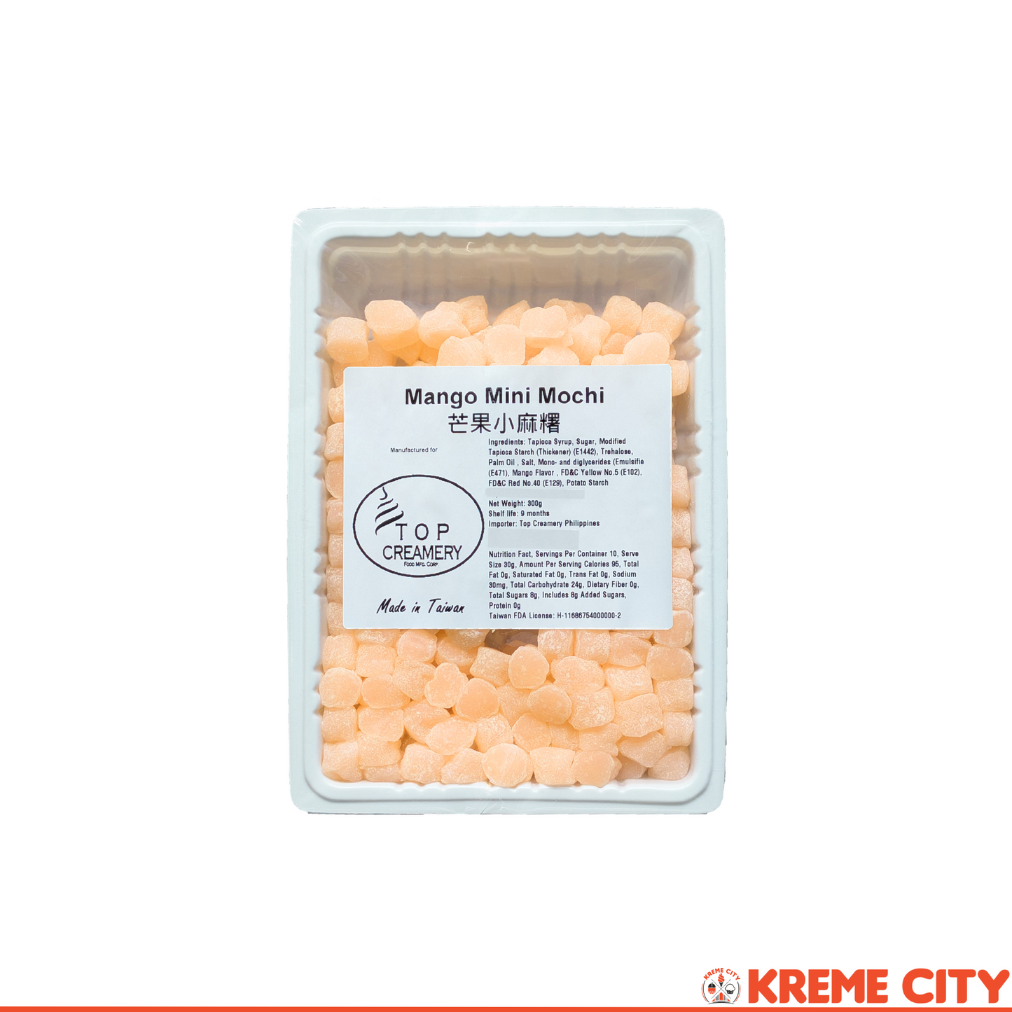 TOP Creamery Mini Mochi Mango 300g