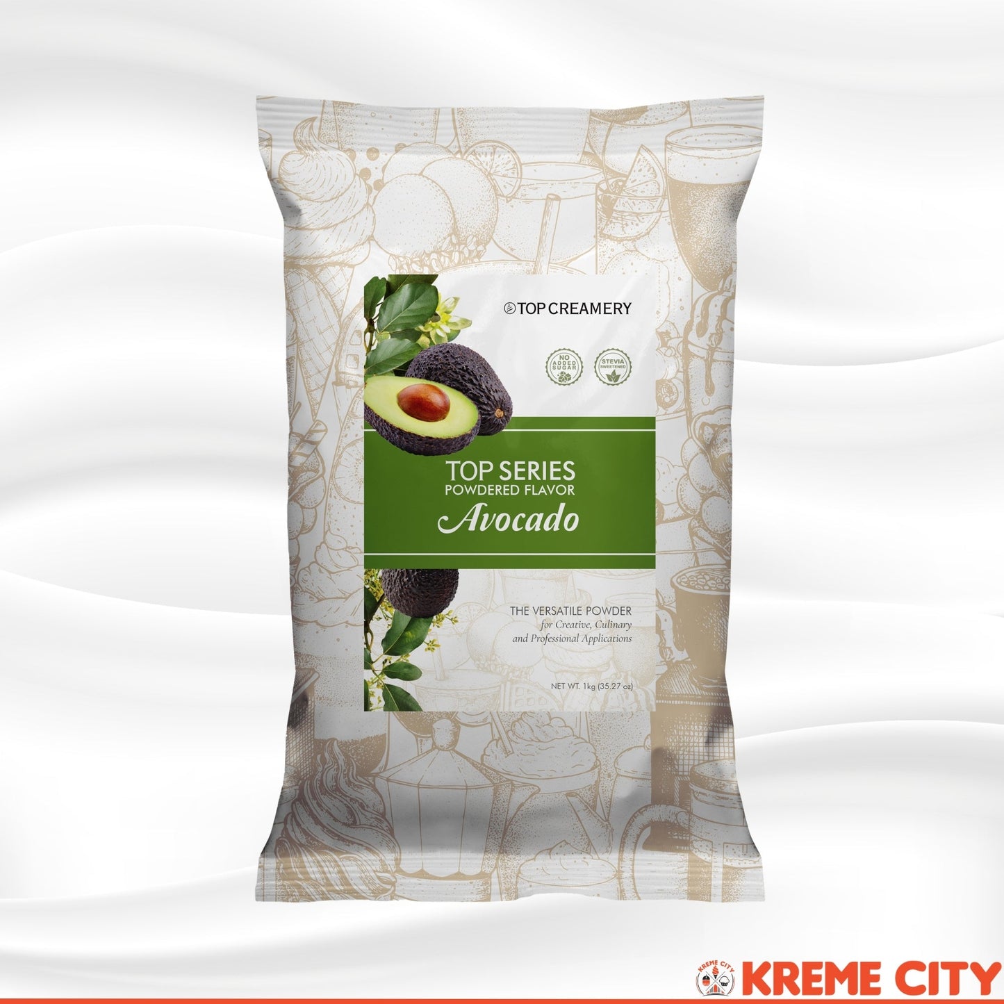 TOP Creamery Top Series Avocado Powdered Flavor 1kg