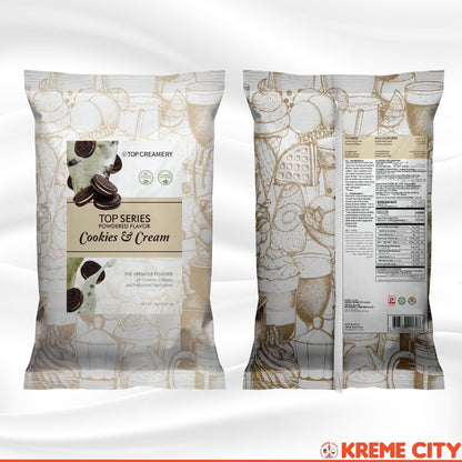 TOP Creamery Top Series Cookies and Cream Powdered Flavor 1kg