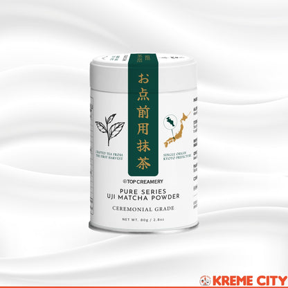 [PRE-ORDER] TOP Creamery Pure Series Ceremonial Grade UJI Matcha Powder 80g