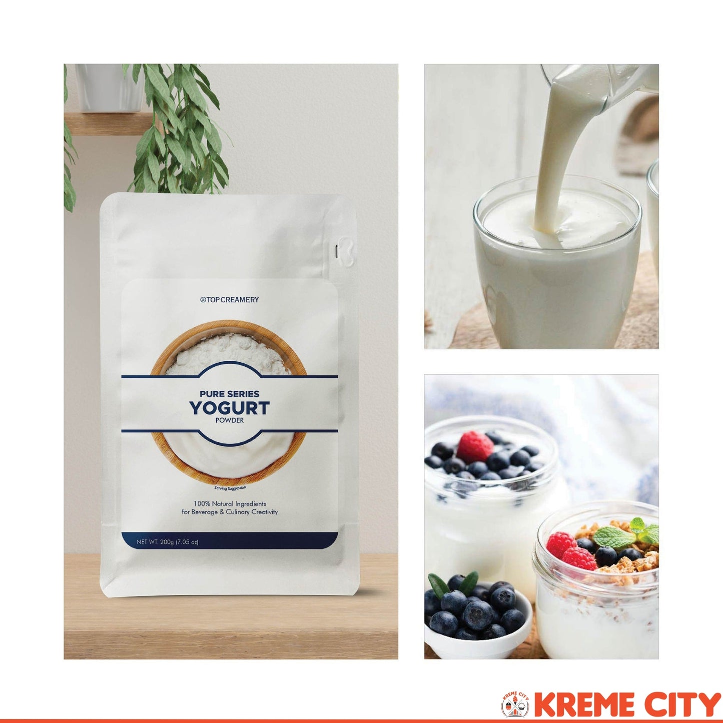 TOP Creamery Pure Series Yogurt Powder 200g