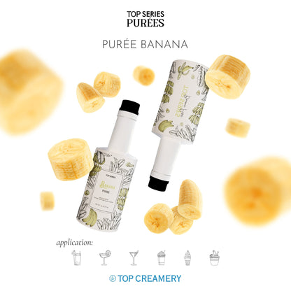TOP Creamery Top Series Banana Puree 1kg