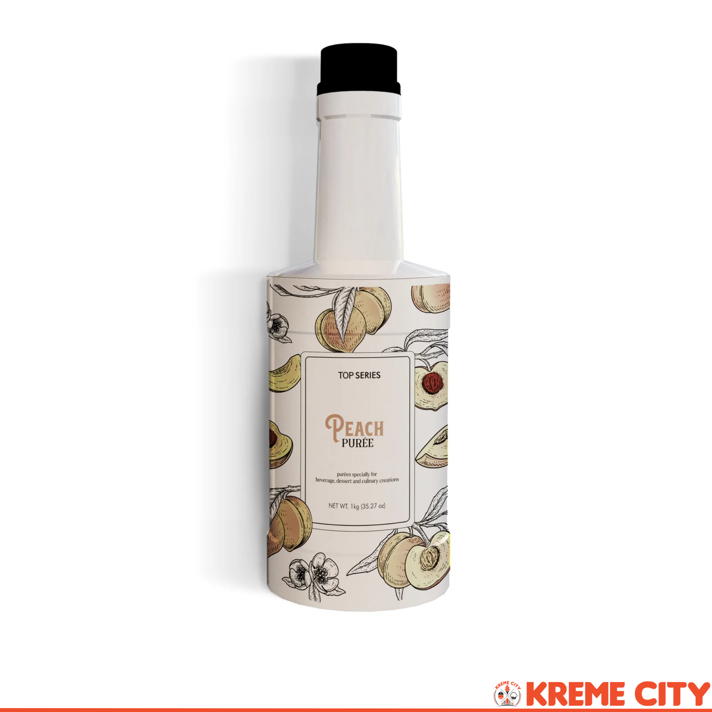 TOP Creamery Top Series Peach Puree 1kg