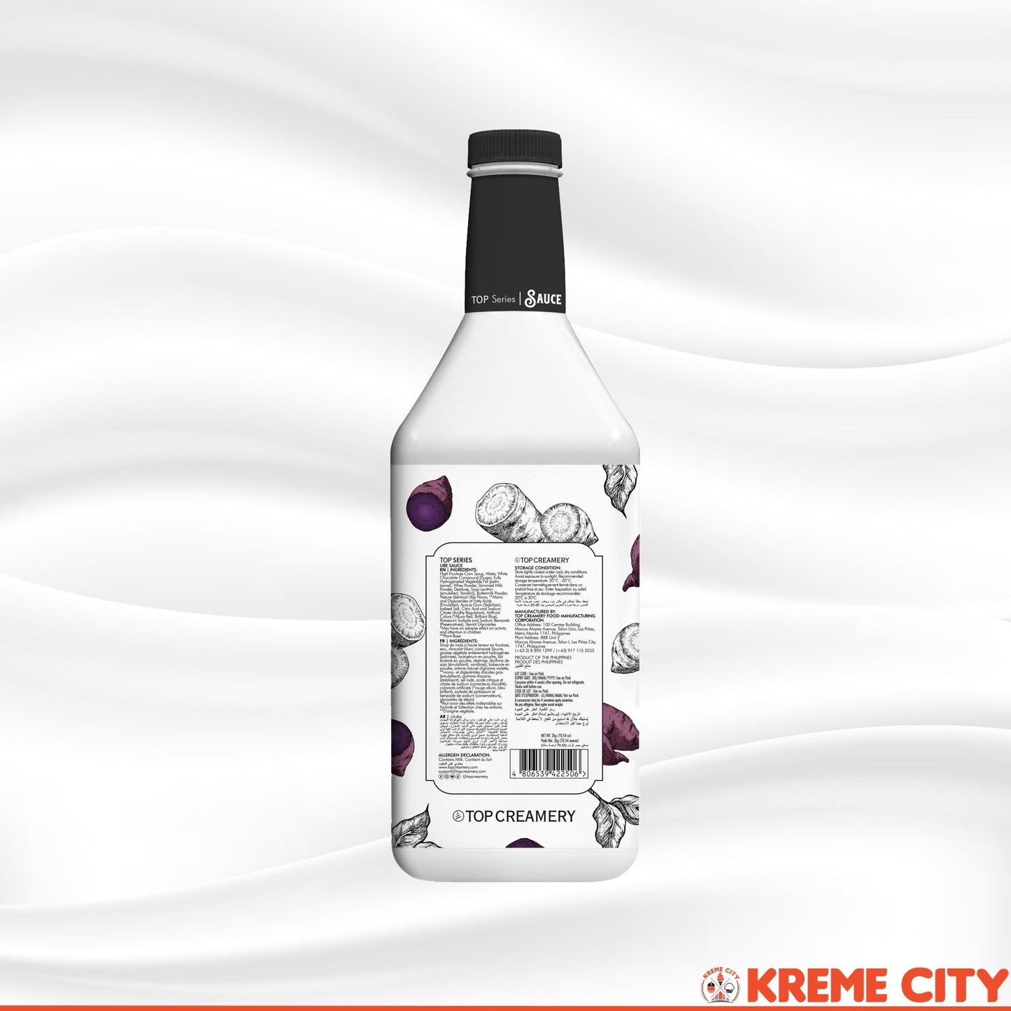 TOP Creamery TOP Series Ube Sauce 2kg