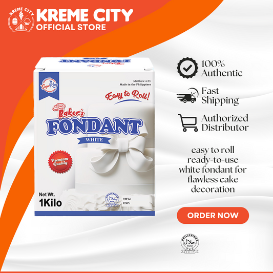 Sugar King Baker's Fondant Icing White 1kg