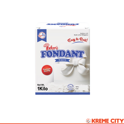 Sugar King Baker's Fondant Icing White 1kg