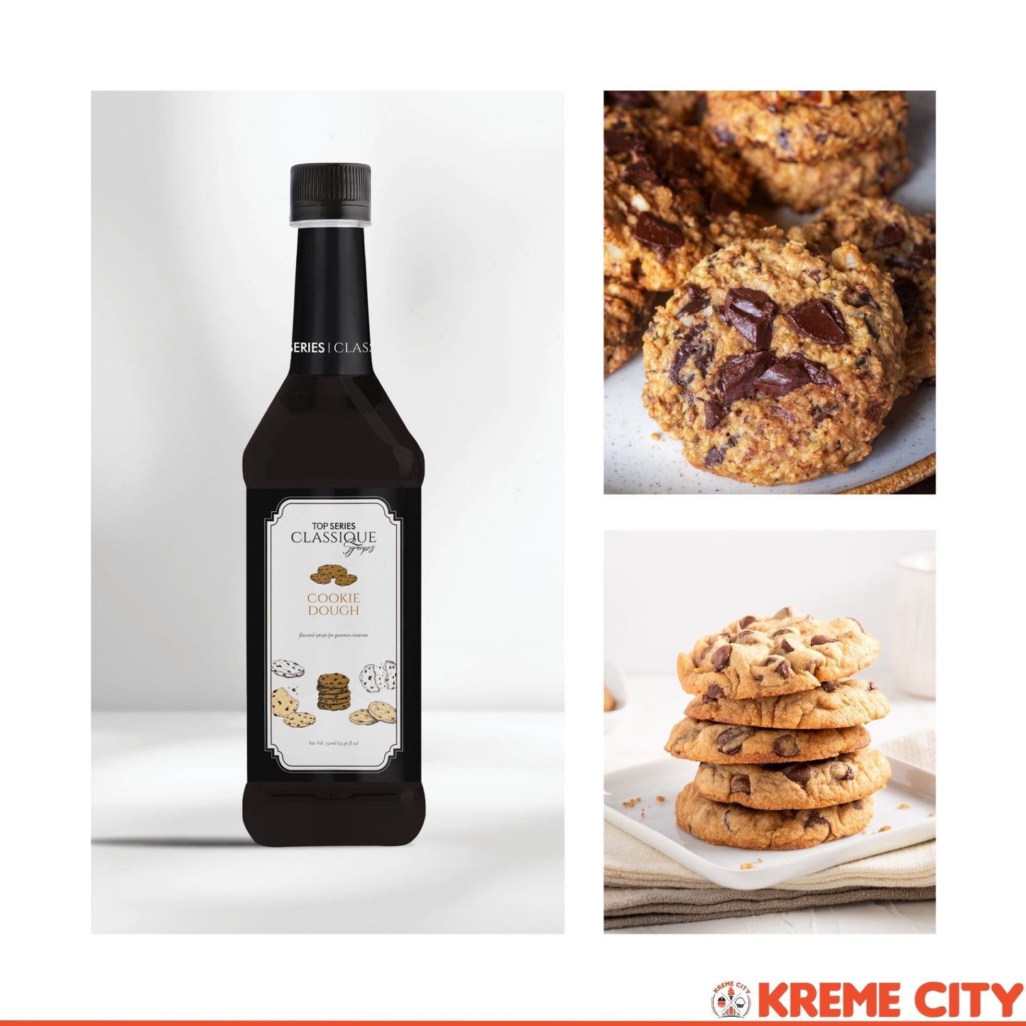 TOP Creamery TOP Series Classique Cookie Dough Syrup 750ml