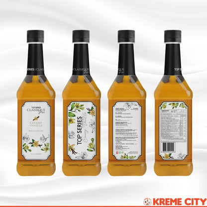 TOP Creamery TOP Series Classique Creamy Vanilla Syrup 750ml