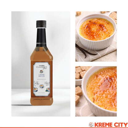 TOP Creamery TOP Series Classique Creme Brulee Syrup 750ml
