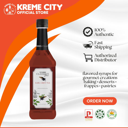 TOP Creamery TOP Series Classique Earl Grey Tea Syrup 750ml