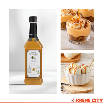 TOP Creamery TOP Series Classique French Vanilla Syrup 750ml