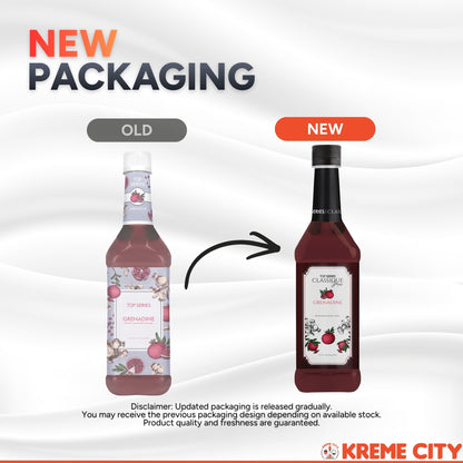 TOP Creamery TOP Series Classique Grenadine Syrup 750ml
