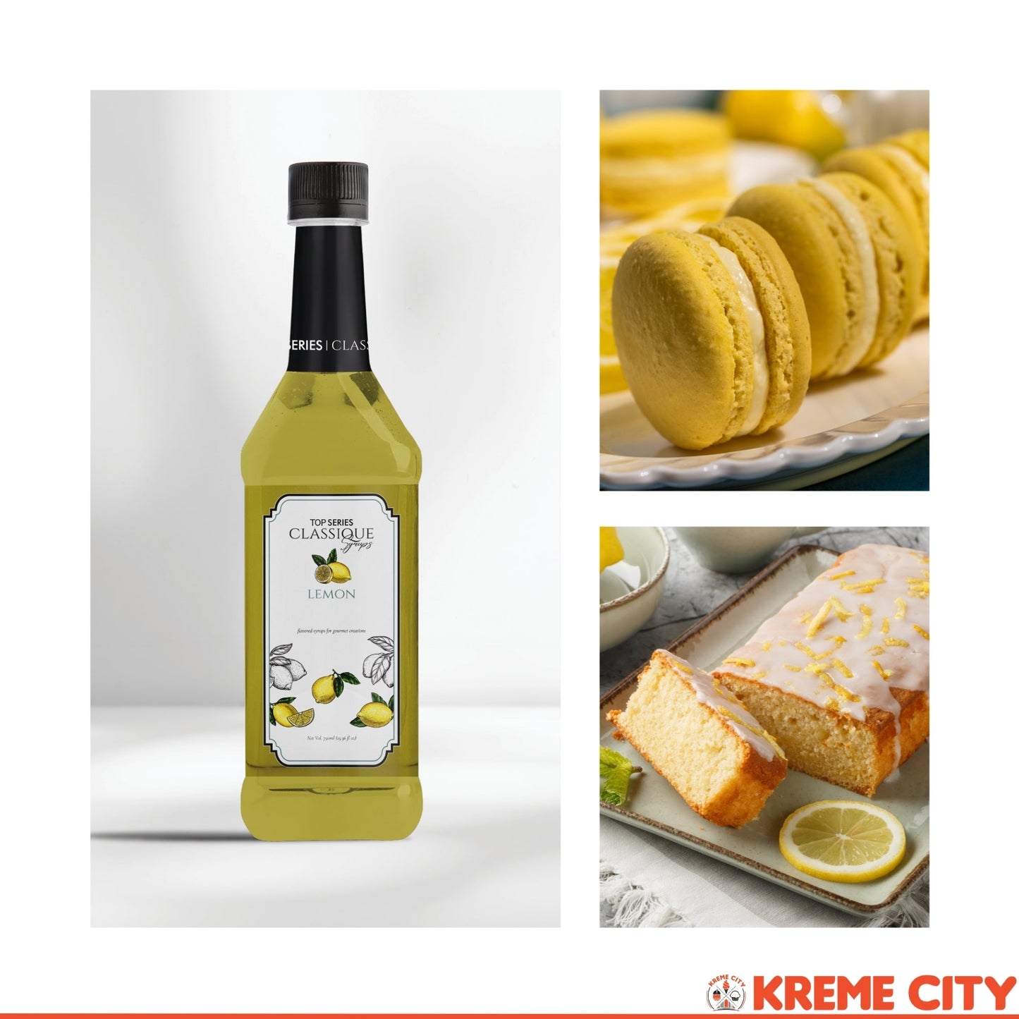 TOP Creamery TOP Series Classique Lemon Syrup 750ml