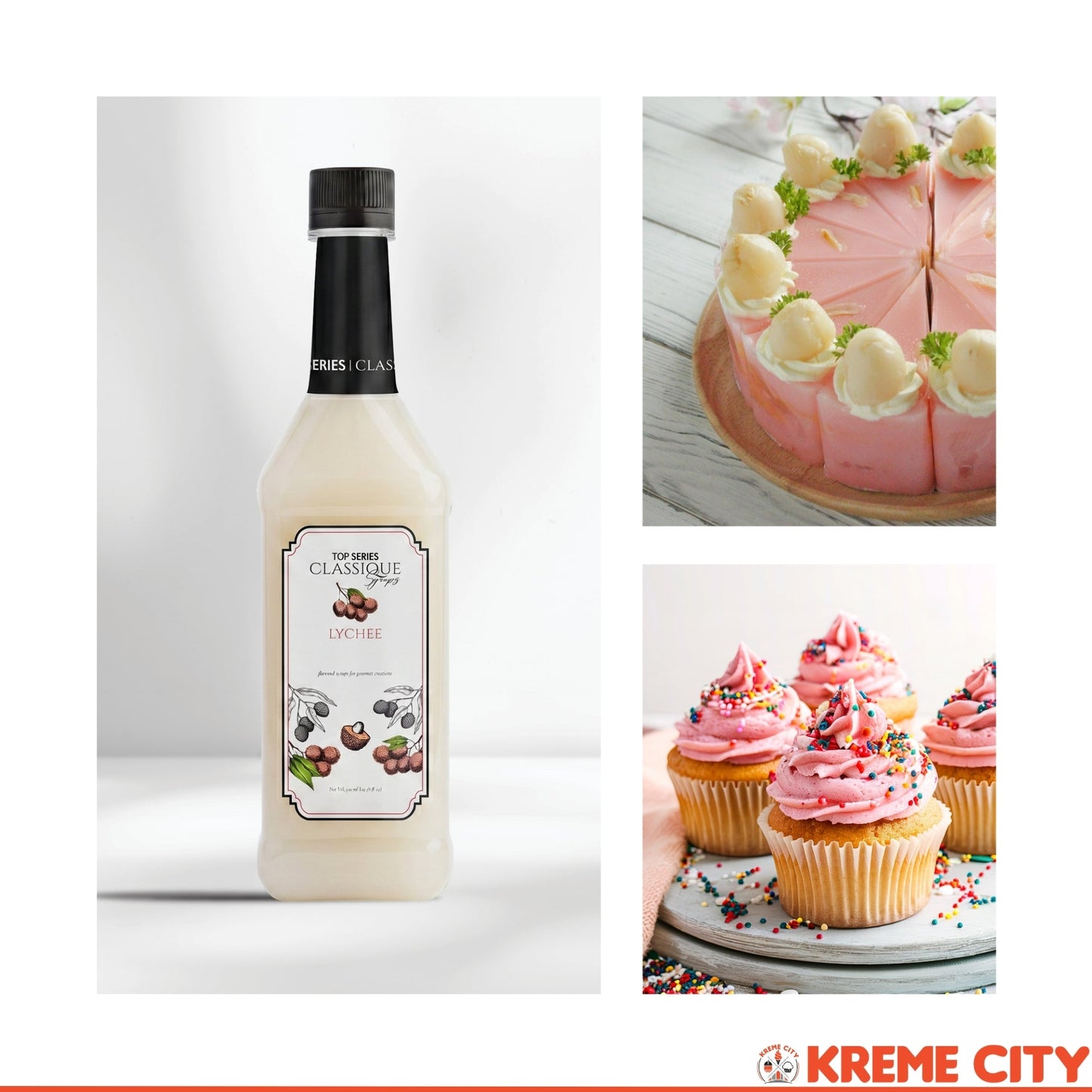 TOP Creamery TOP Series Classique Lychee Syrup 750ml