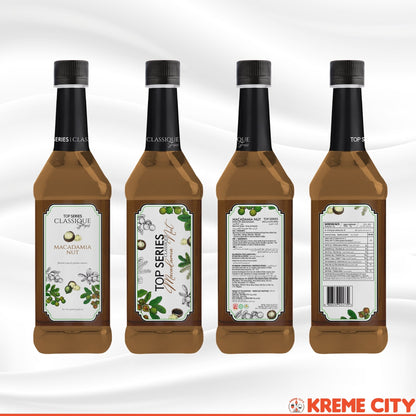 TOP Creamery TOP Series Classique Macadamia Nut Syrup 750ml