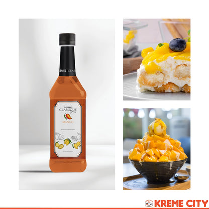 TOP Creamery TOP Series Classique Mango Syrup 750ml