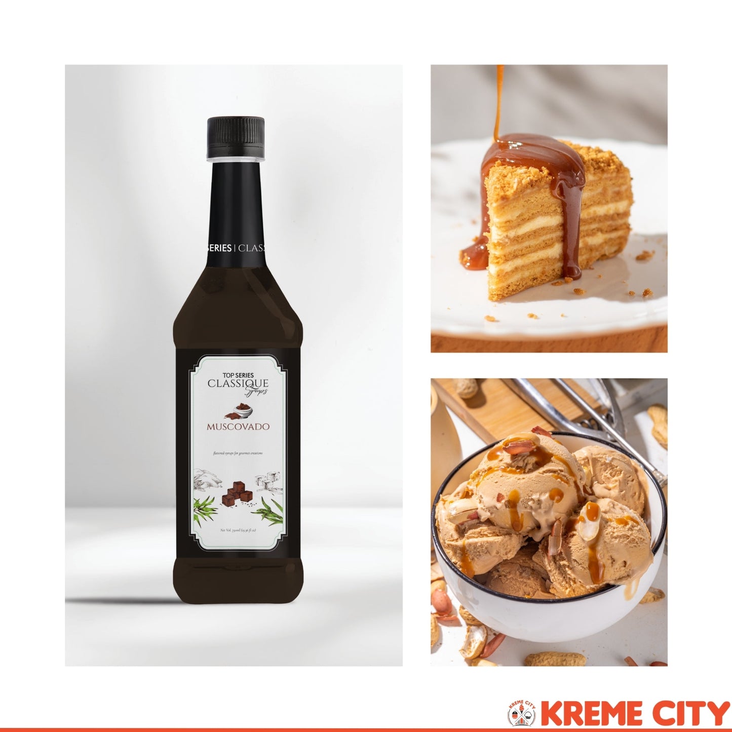 TOP Creamery TOP Series Classique Muscovado Syrup 750ml