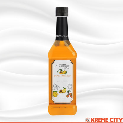 TOP Creamery TOP Series Classique Peach Mango Syrup 750ml