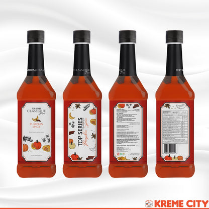 TOP Creamery TOP Series Classique Pumpkin Spice Syrup 750ml