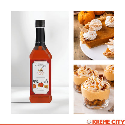 TOP Creamery TOP Series Classique Pumpkin Spice Syrup 750ml