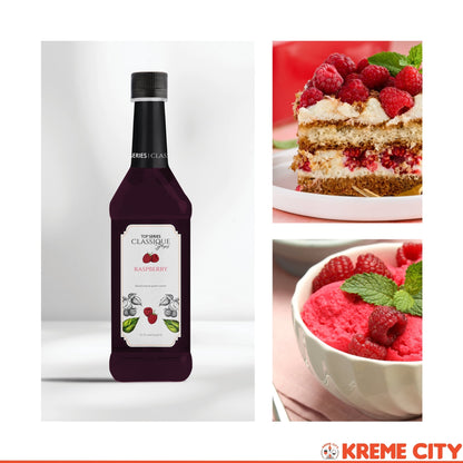 TOP Creamery TOP Series Classique Raspberry Syrup 750ml