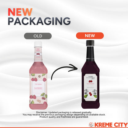 TOP Creamery TOP Series Classique Raspberry Syrup 750ml