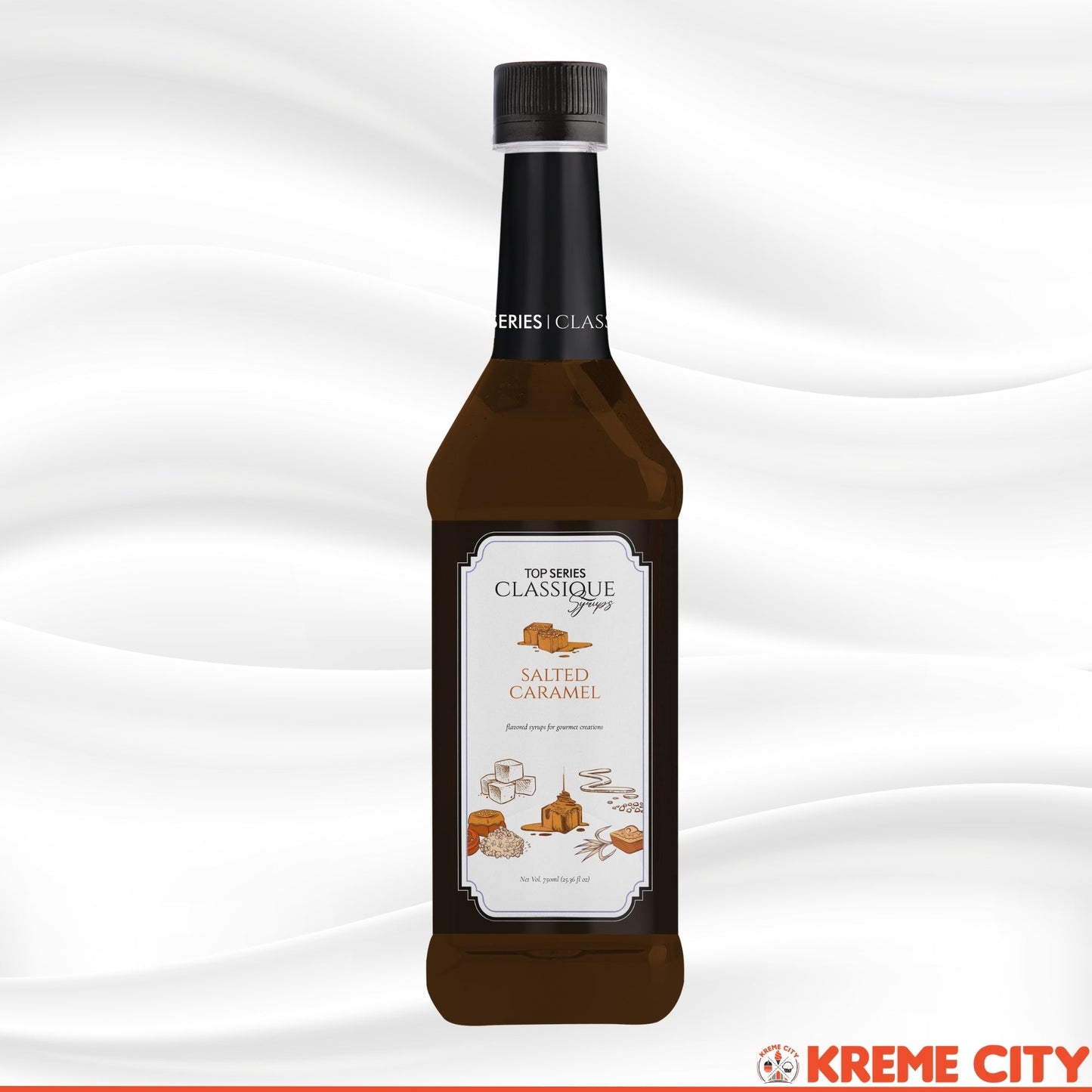 TOP Creamery TOP Series Classique Salted Caramel Syrup 750ml