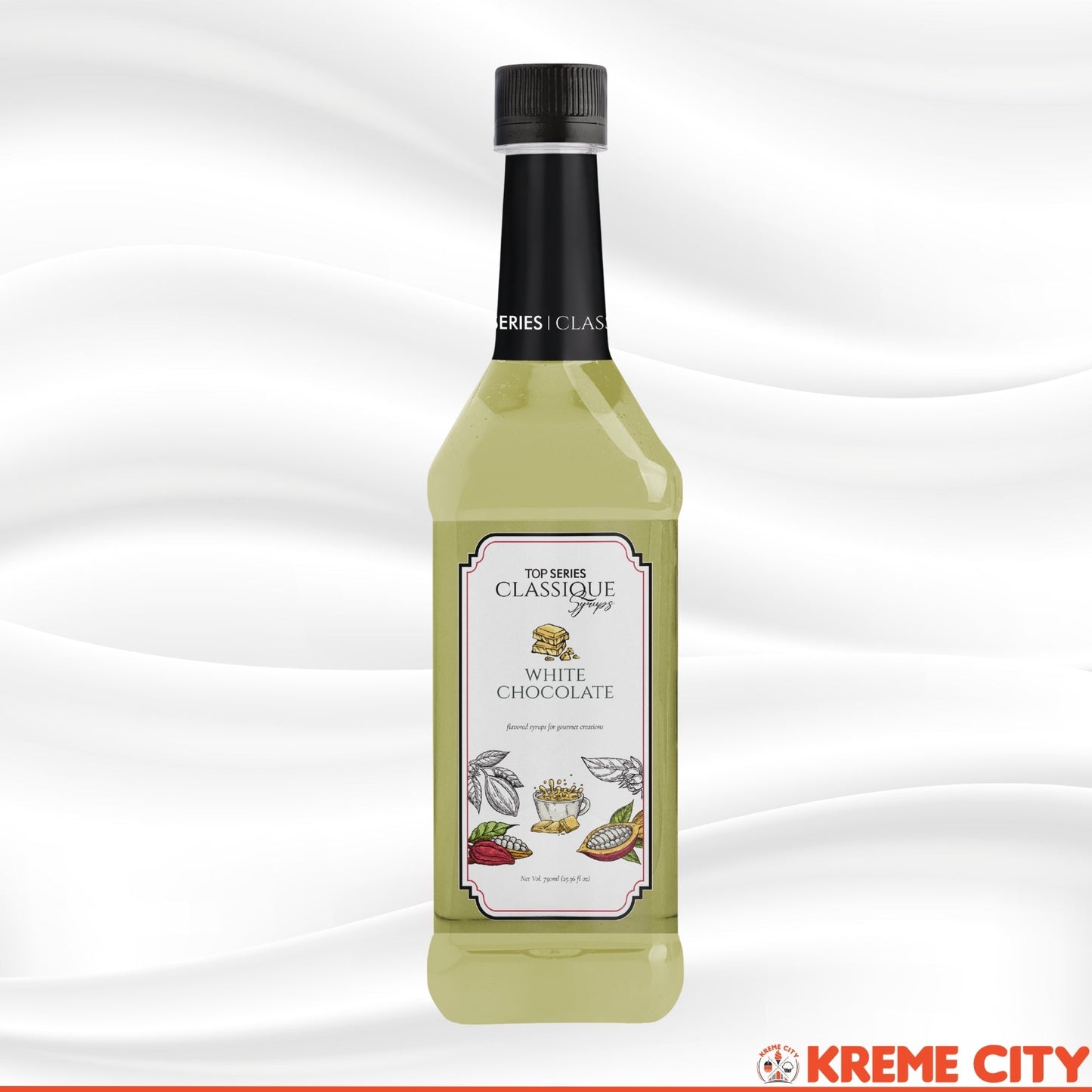 TOP Creamery TOP Series Classique White Chocolate Syrup 750ml