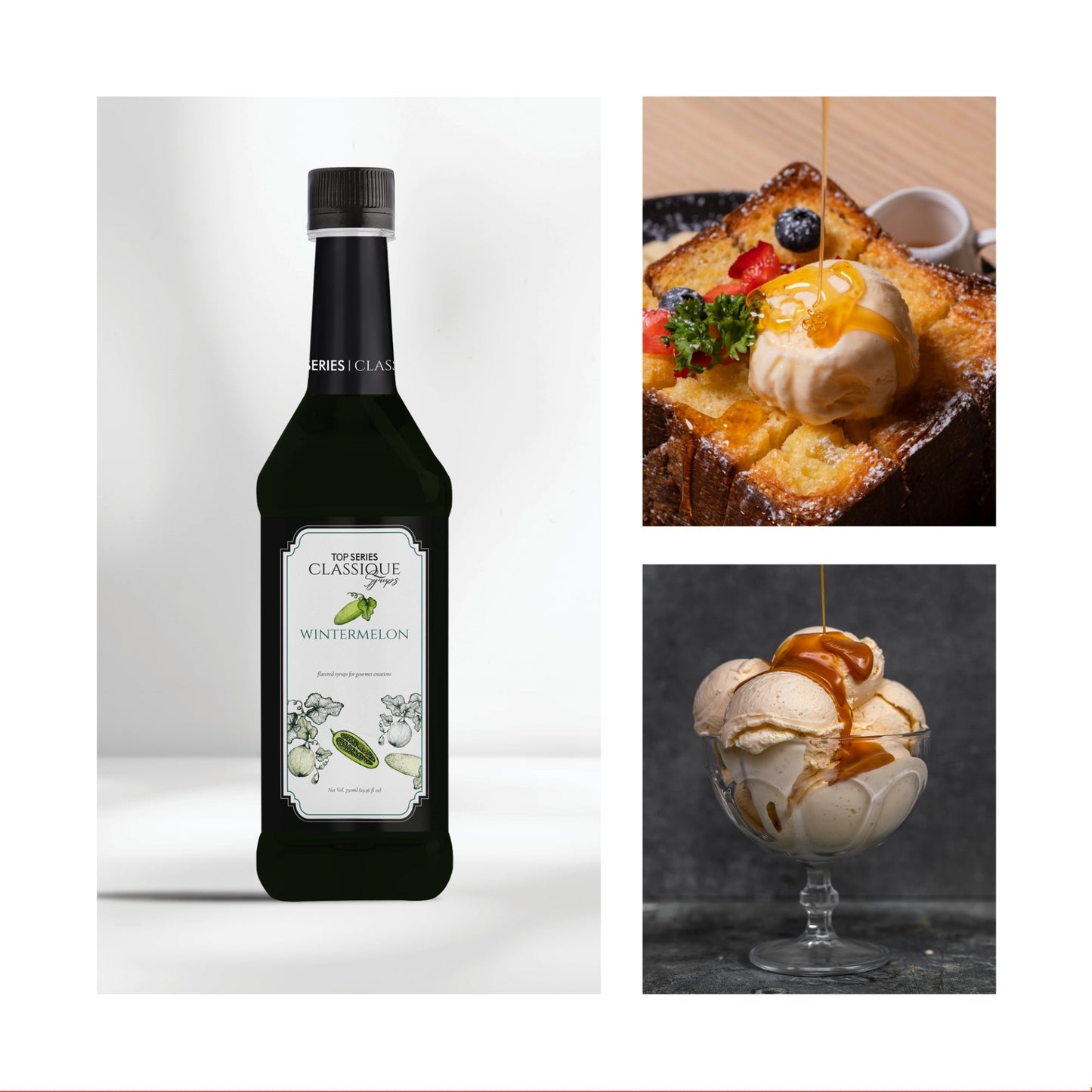 TOP Creamery TOP Series Classique Wintermelon Syrup 750ml