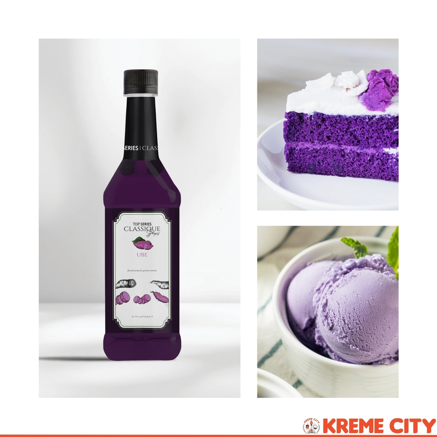 TOP Creamery TOP Series Classique Ube Syrup 750ml