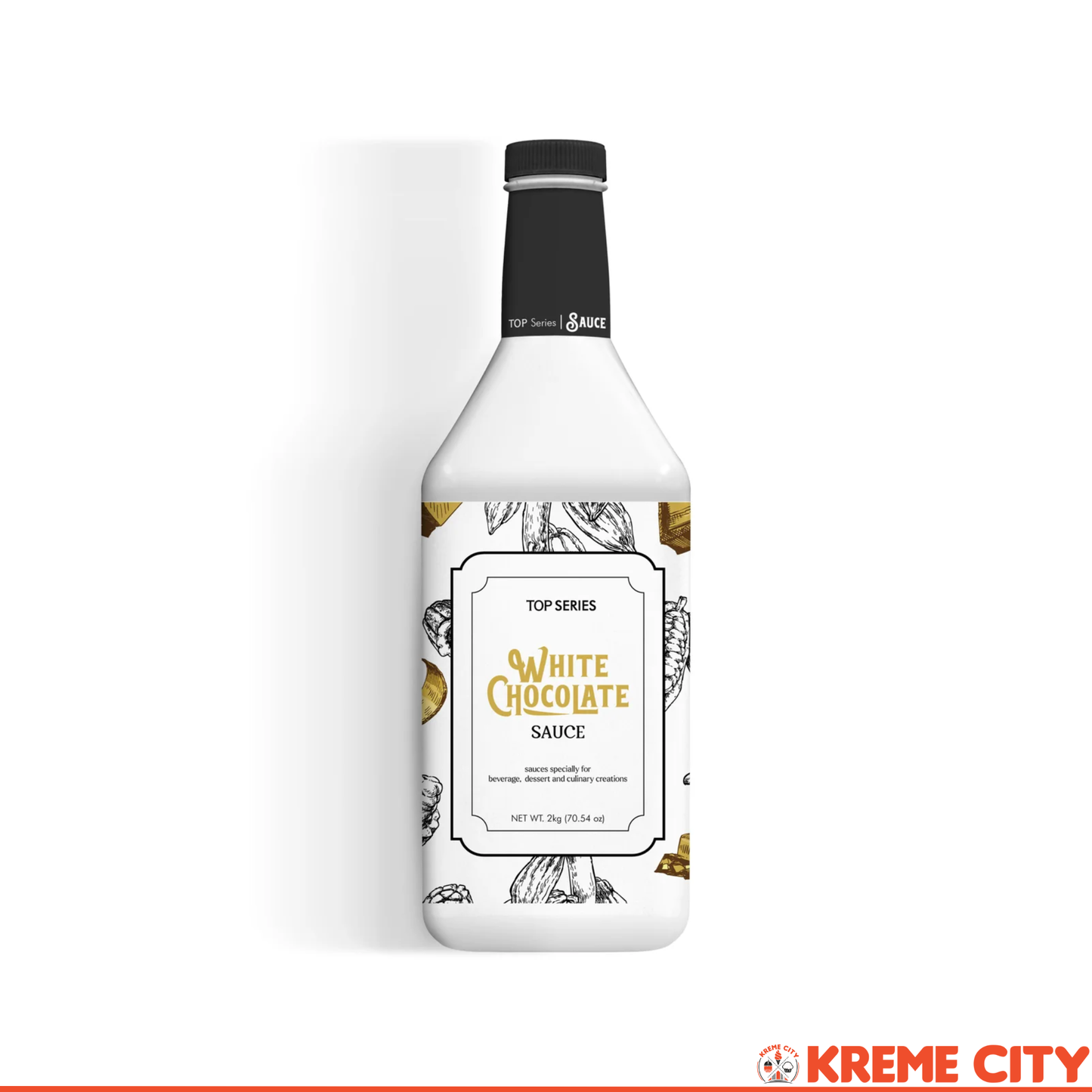 TOP Creamery Top Series White Chocolate Sauce 2kg