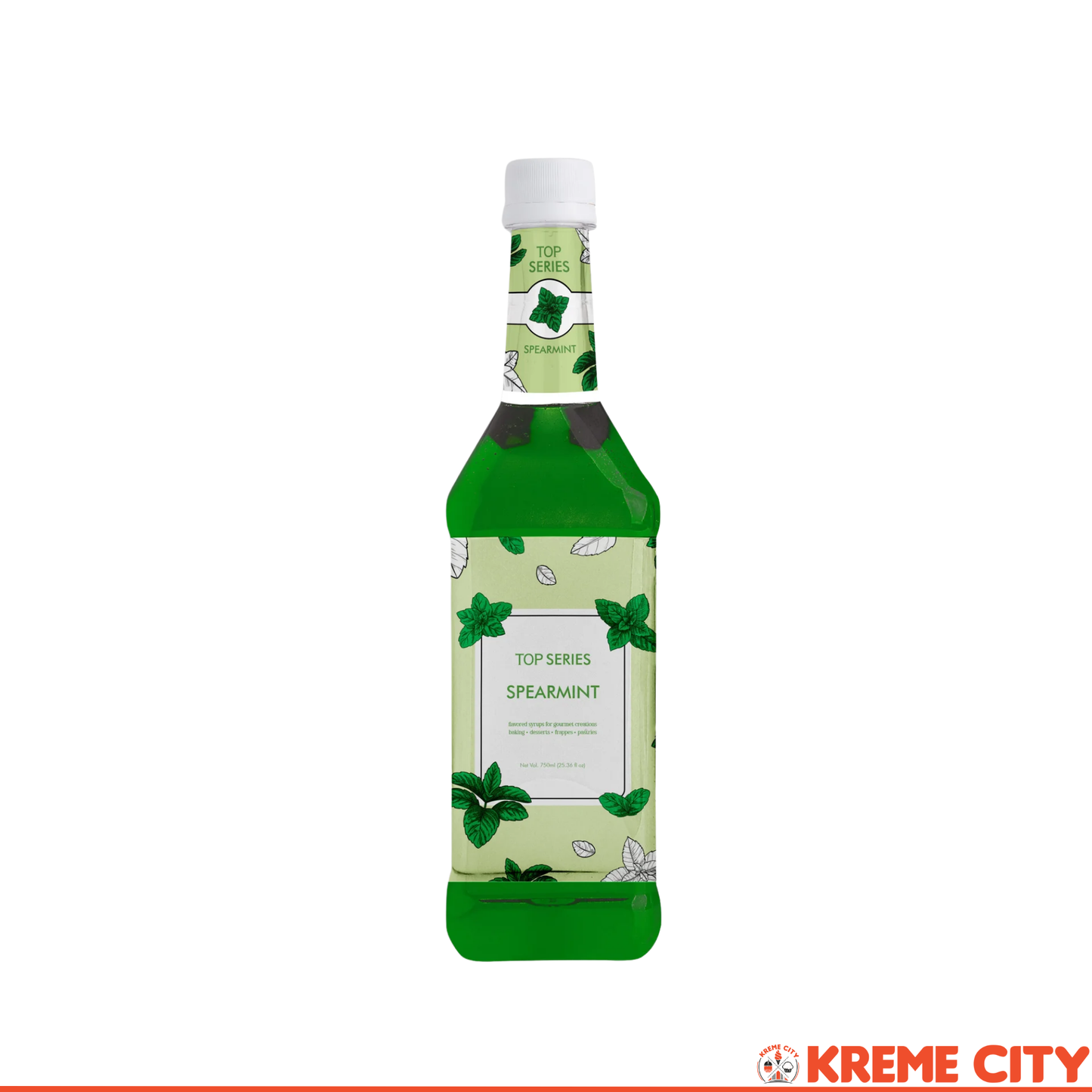 TOP Creamery Top Series Spearmint Syrup 750ml