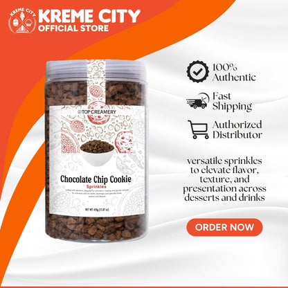 TOP Creamery Chocolate Chip Cookie Sprinkles 450g
