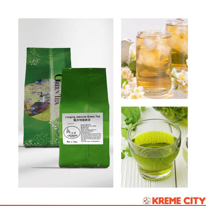 TOP Creamery Longjing Jasmine Green Tea Loose Leaves 600g