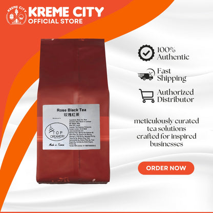 TOP Creamery Rose Black Tea Loose Leaves 600g