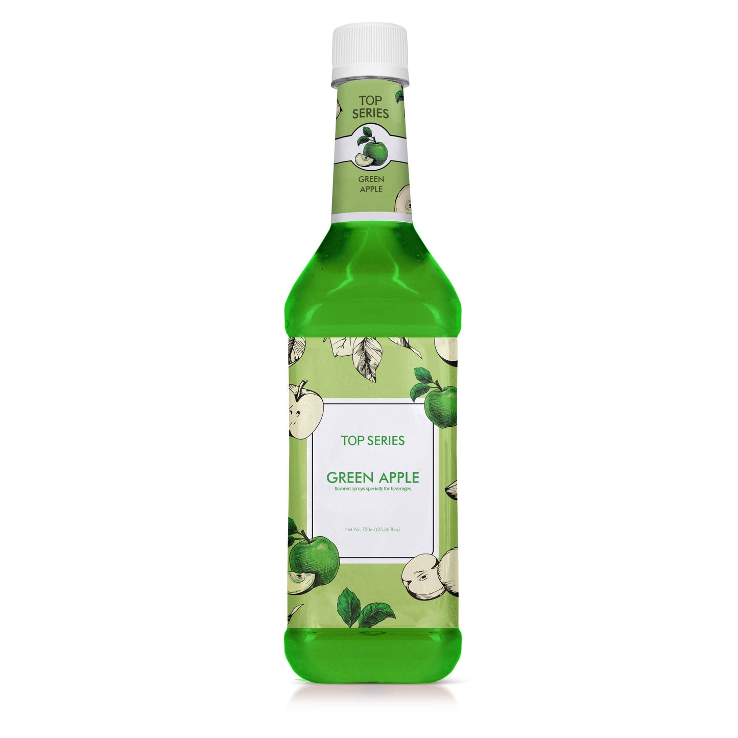 TOP Creamery Top Series Green Apple Syrup 750ml