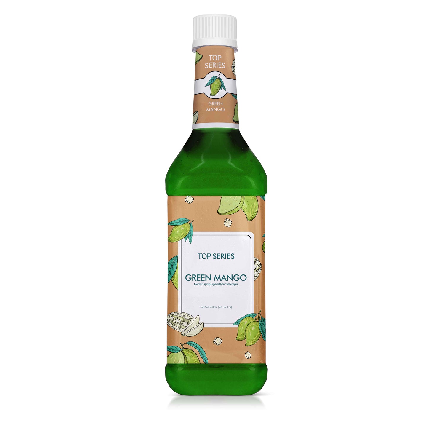 TOP Creamery Top Series Green Mango Syrup 750ml