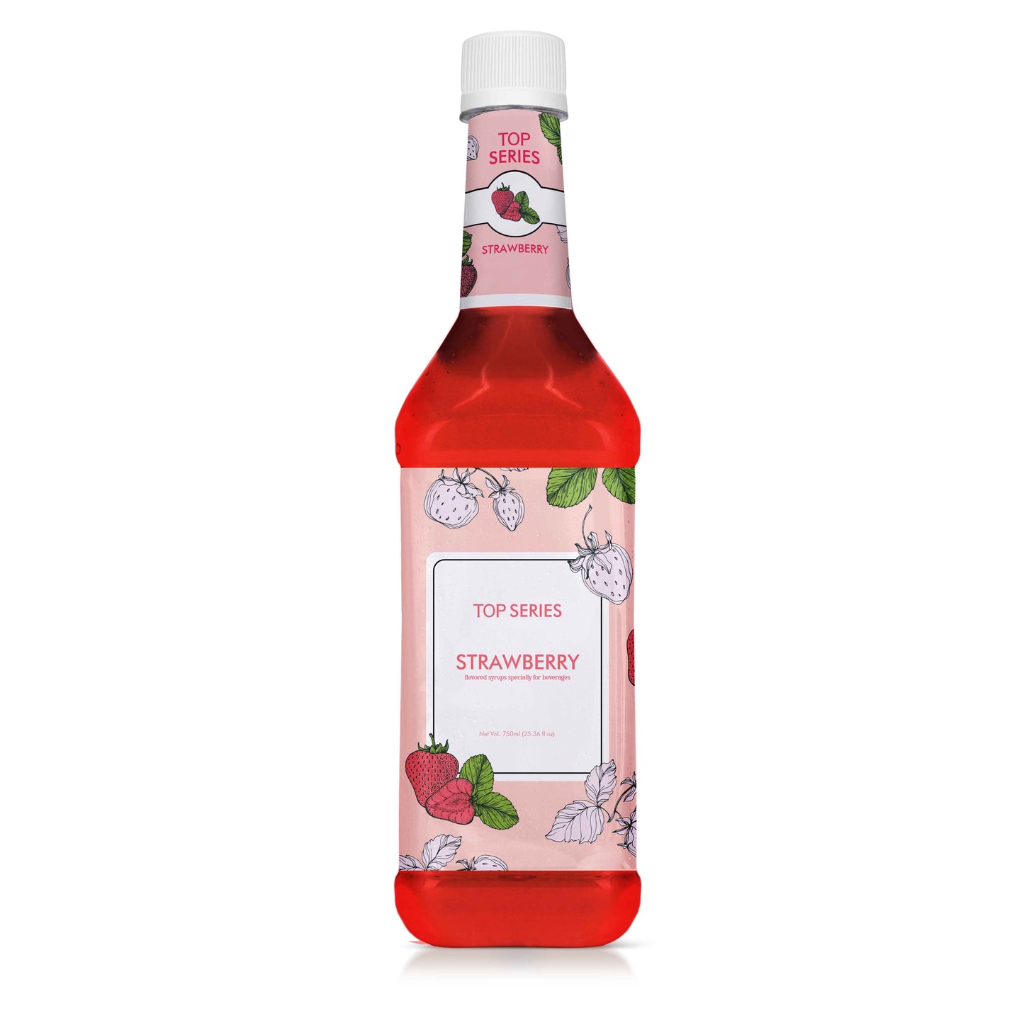 TOP Creamery Top Series Strawberry Syrup 750ml