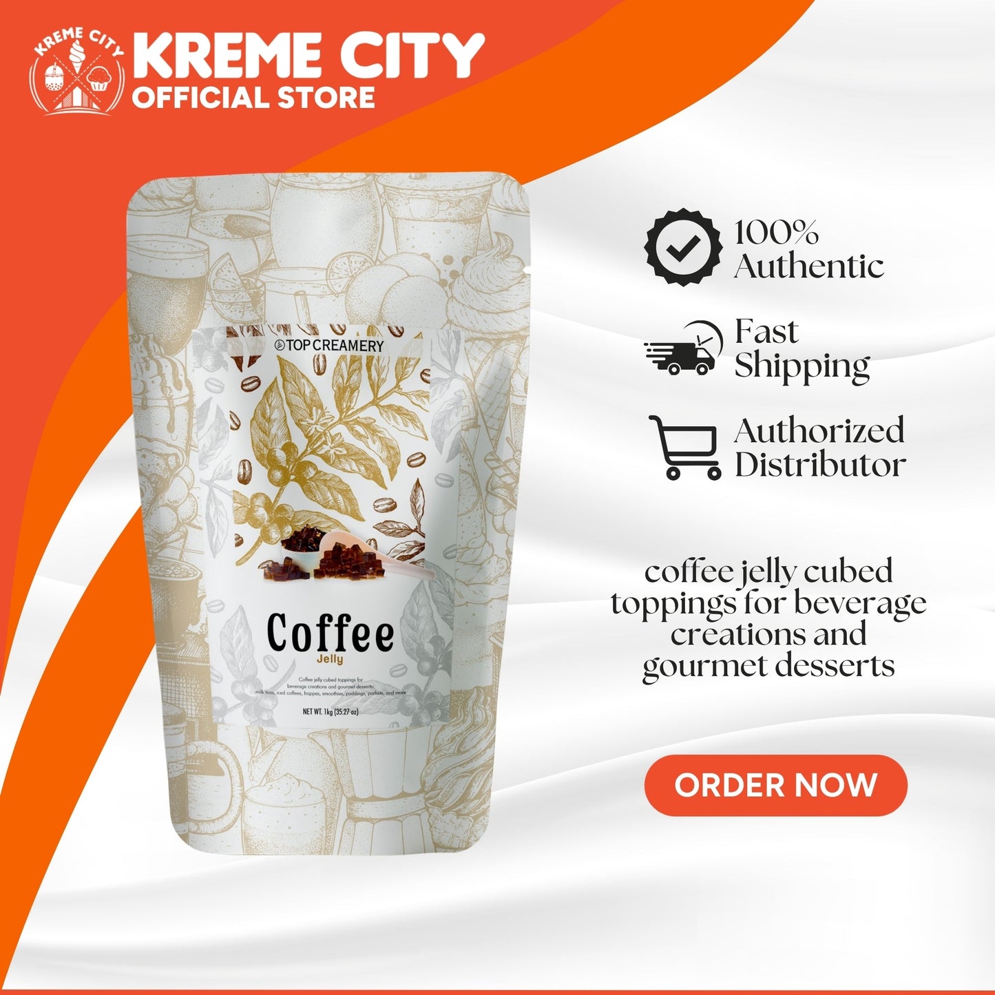 TOP Creamery Coffee Jelly 1kg