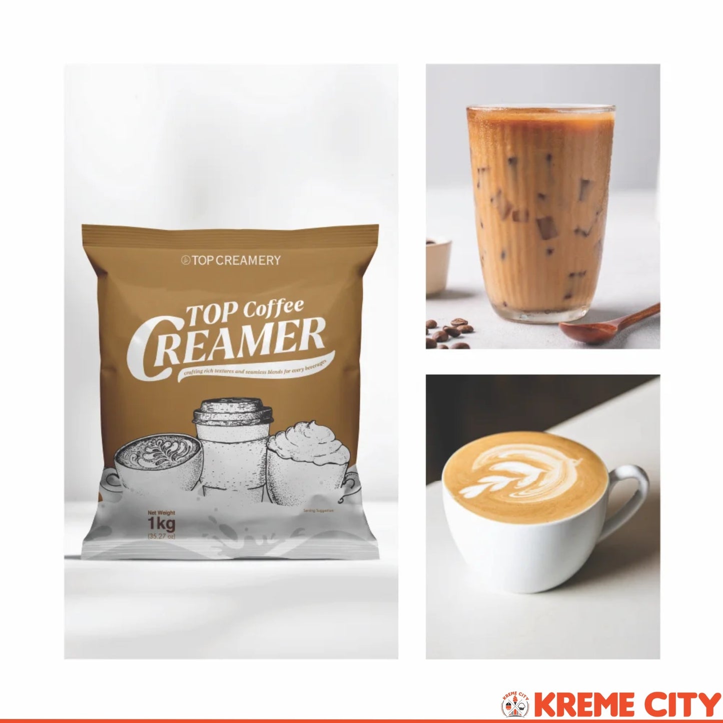 TOP Creamery Top Coffee Creamer Powder 1kg