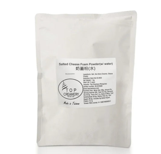 Top Creamery Supreme Salted Milk Cheese Foam