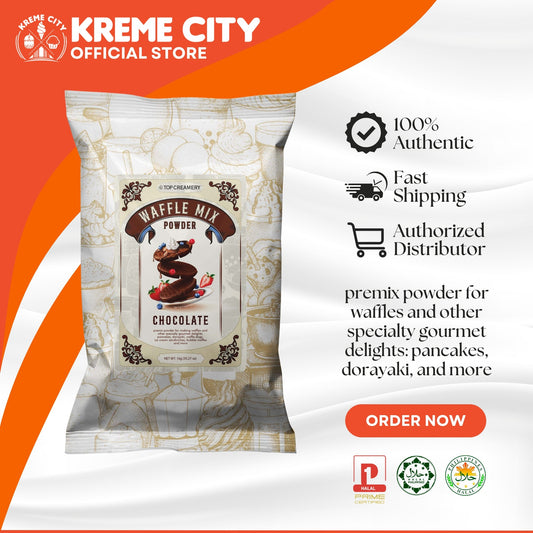 TOP Creamery Waffle Mix Powder Chocolate 1kg
