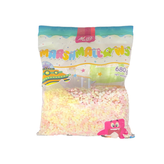 Mello Mini Marshmallows Assorted 680g - Kreme City Supplies