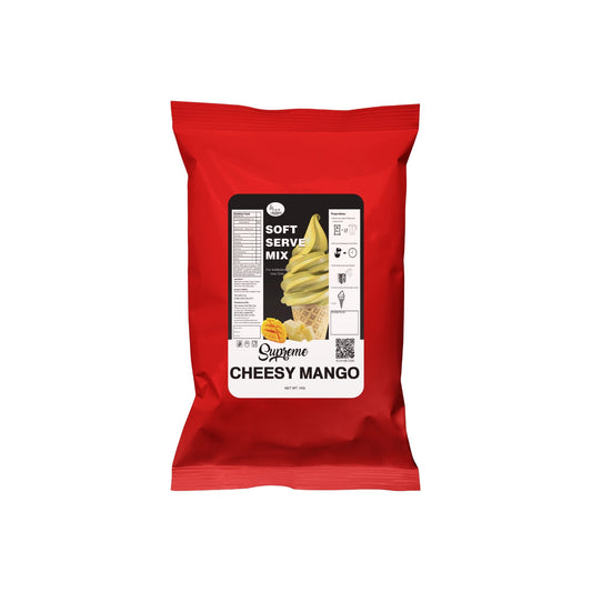 TOP Creamery Supreme Cheesy Mango Soft Serve Ice Cream Powder Premix 1kg - Kreme City Supplies